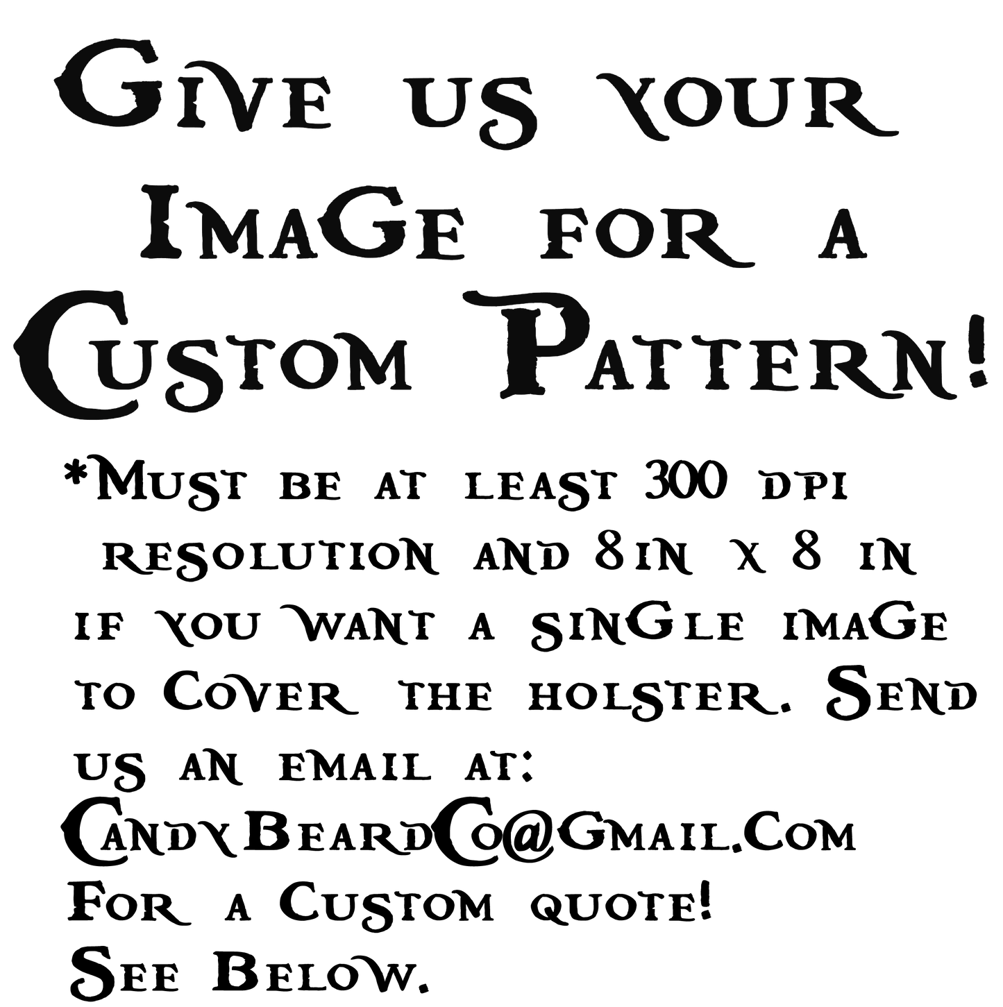 Custom Kydex IWB Holsters (Non Light Bearing)