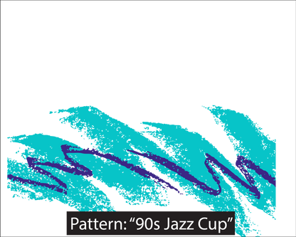 90s solo jazz cup image famous from the 80s and 90s, that were printed on the food court cups